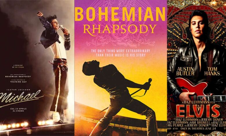 Biopic: Michael Jackson, Bohemian Rhapsody e Elvis