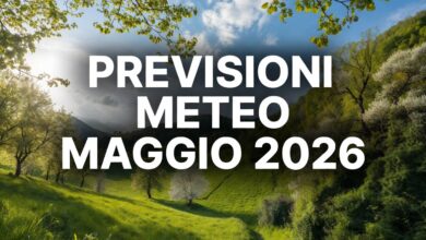 Previsioni meteo maggio 2026