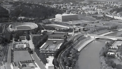 Il Foro italico a Roma dove si disputano gli Internazionali d'Italia