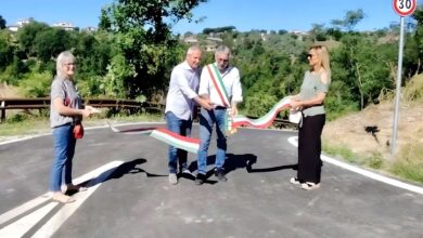 Via del Pontaccio a Riano riaperta dopo oltre 10 anni